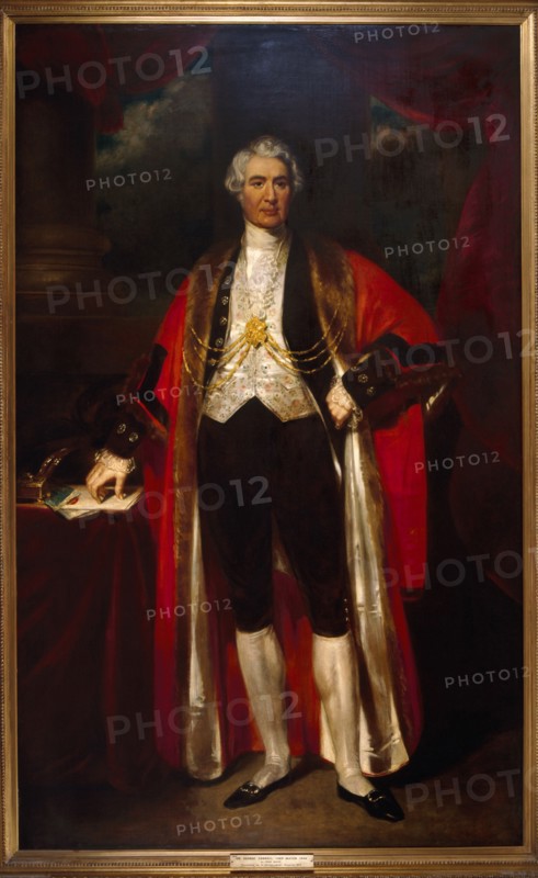 Sir George Carroll, Sheriff 1837-8. Artist: John Wood