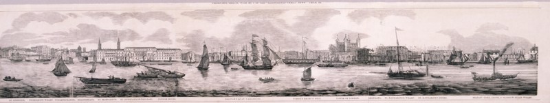 View of London, 1851. Artist: Anon