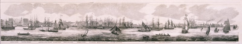 View of London, 1851. Artist: Anon