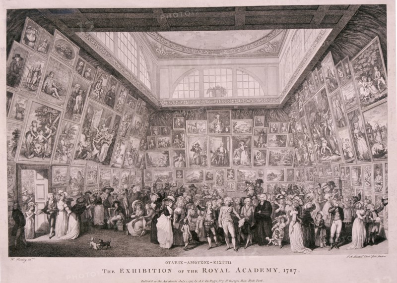Somerset House, London, 1787. Artist: Pietro Antonio Martini