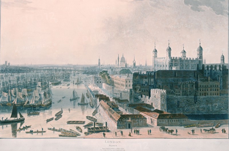 View of London, 1804. Artist: William Daniell