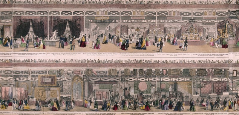 Great Exhibition, Crystal Palace, Hyde Park, London, 1851. Artist: Anon