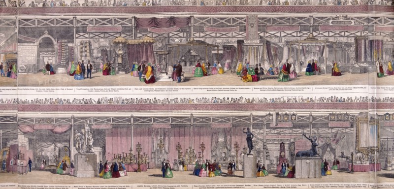 Great Exhibition, Crystal Palace, Hyde Park, London, 1851. Artist: Anon