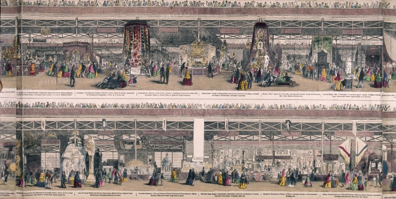 Great Exhibition, Hyde Park, London, 1851. Artist: Anon