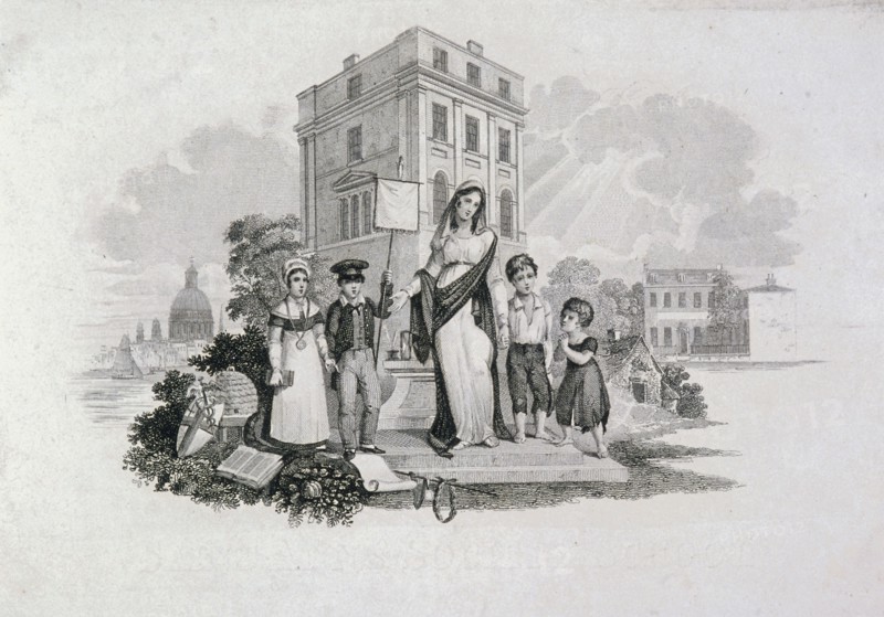 St Anne's Society School, London, c1810. Artist: Anon