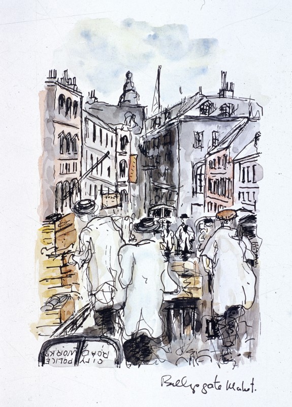 Billingsgate Market, London, c1962. Artist: Anon