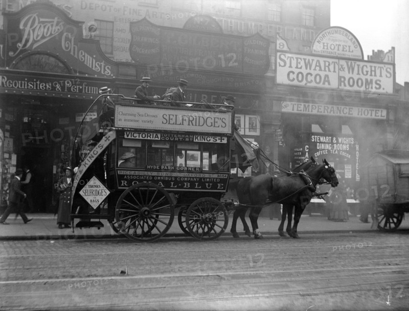 Euston Road, Camden, London, 1912