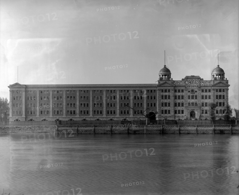 Harrods Furniture Depository, Riverview Gardens, Barnes, London, 1921