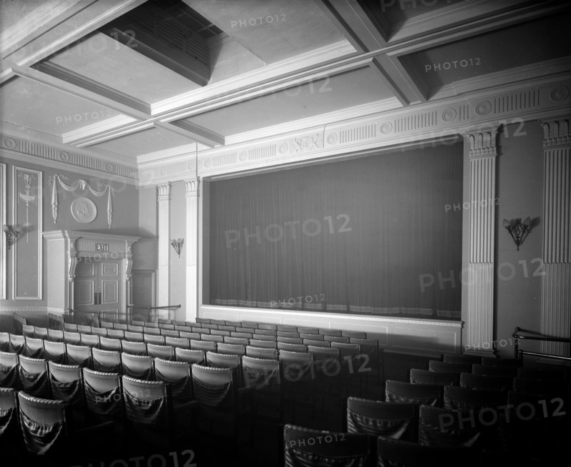 The auditorium of the Little Theatre, John Adam Street, London, 1912