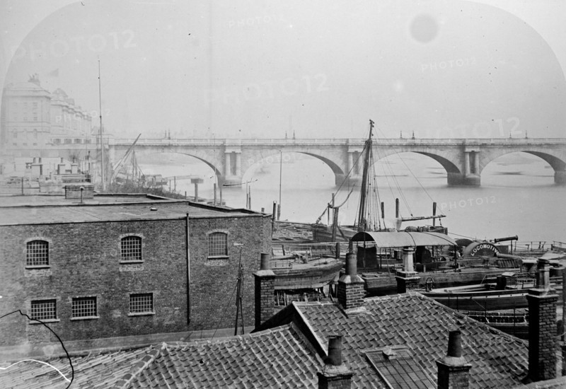 Waterloo Bridge, London, c1854