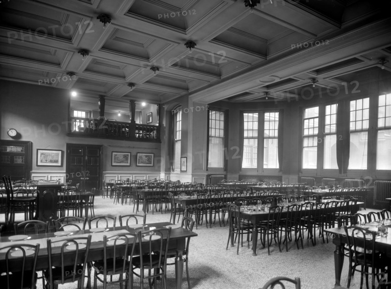 The dining-room at Guy's Hospital, London
