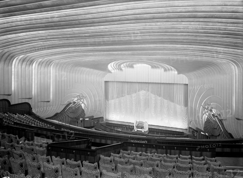 Auditorium of the Odeon, Leicester Square, London, 1937