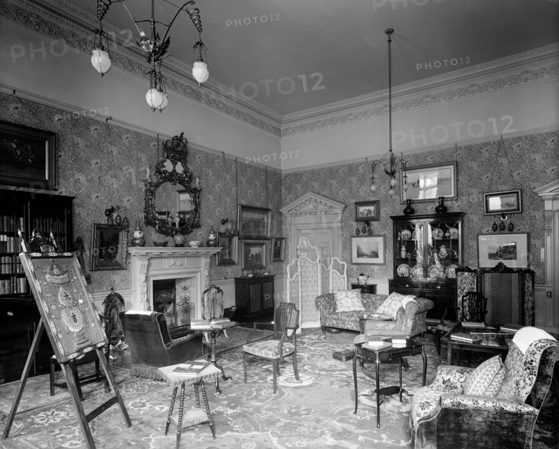 Interior at the Albany, Piccadilly, London, 1903