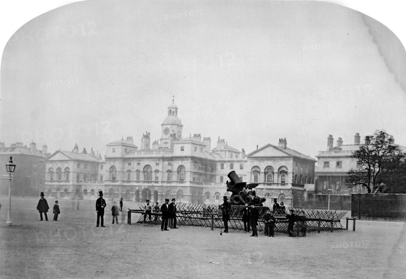 West front of Horse Guards, Westminster, London, c1860