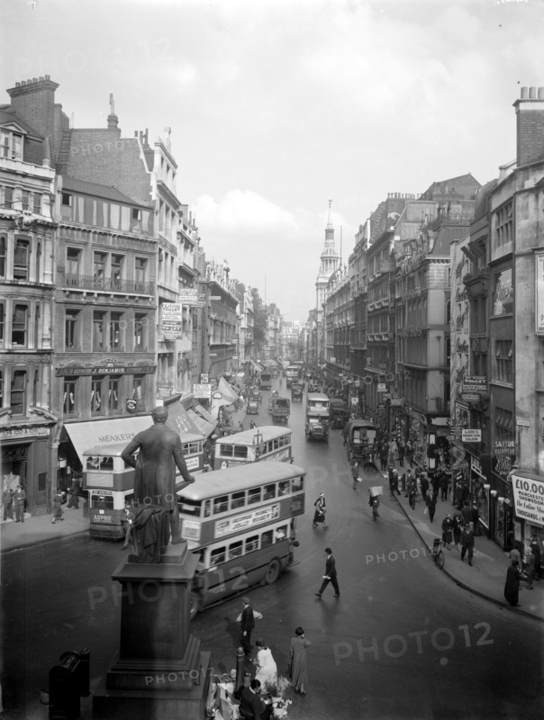 Cheapside, City of London, looking east, c1920s