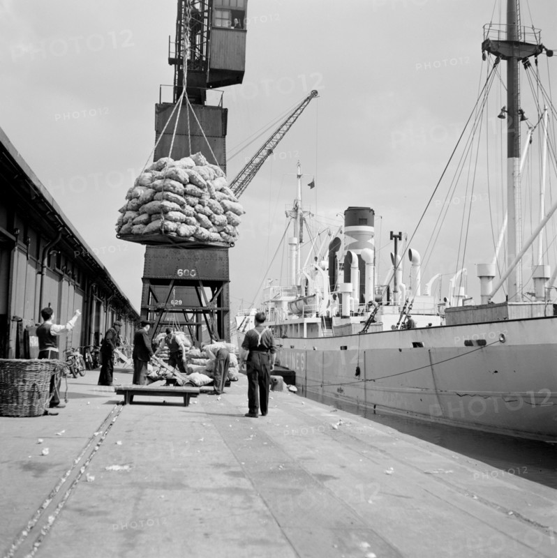 North Quay, West India Docks, London, c1945-c1965