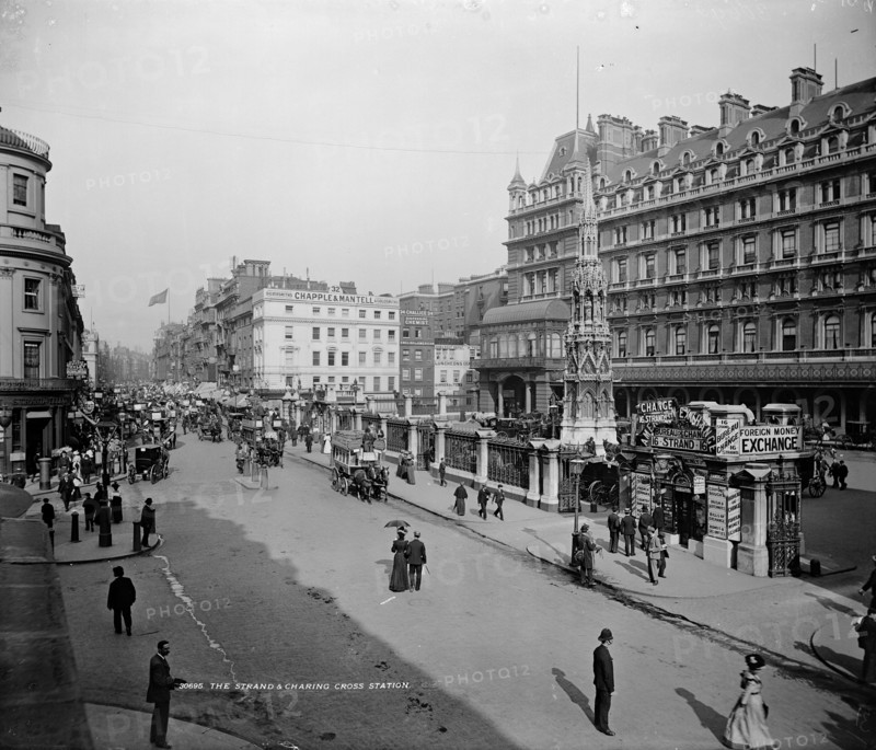Charing Cross Station and Hotel, Westminster, after 1881