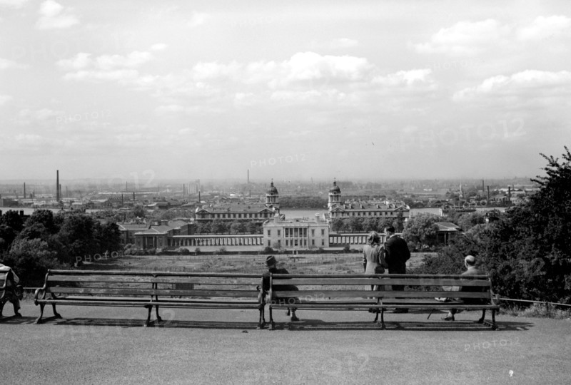 The Queen's House and Royal Naval Hospital Greenwich, London, c1945-c1965