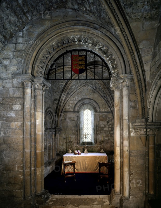 The Upper Chapel at Dover Castle, Kent, 1997
