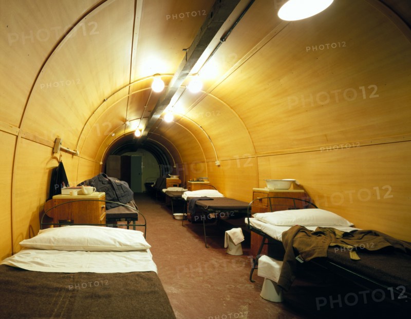 Hospital ward beneath Dover Castle, Kent, 1995