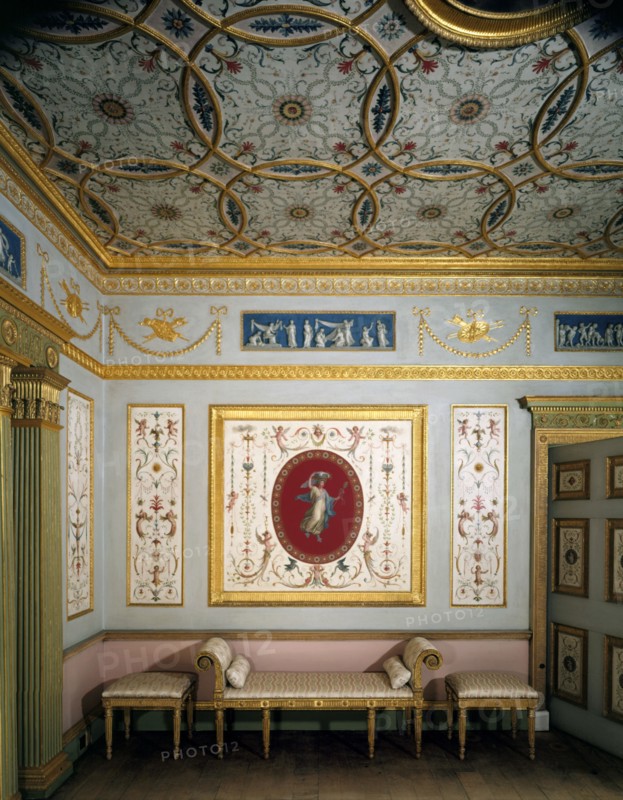 The Little Drawing Room at Audley End House, Saffron Walden, Essex, 1996