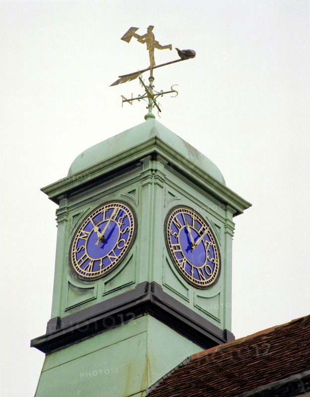 Clock and cupola, the former Assembly Rooms, Salisbury, Wiltshire, 2000