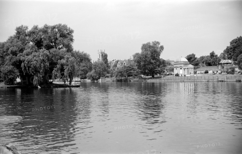 The village of Hampton on the River Thames, London, c1945-c1965