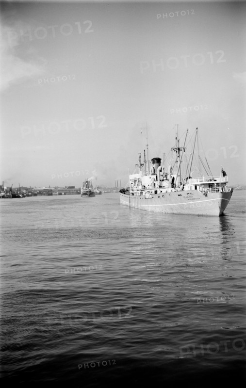 Shipping in Gravesend Reach on the River Thames, c1945-c1965