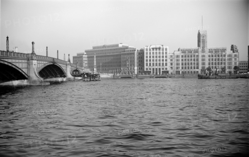 The Albert Embankment and Lambeth Bridge, London, c1950-c1965