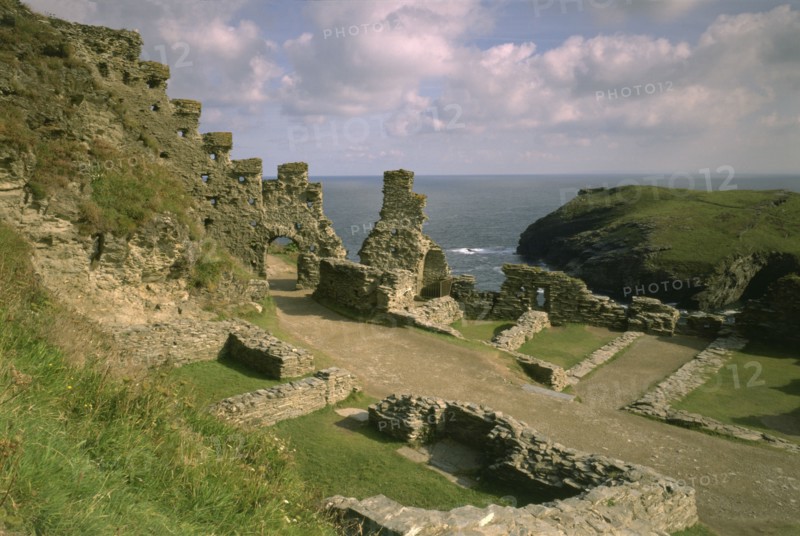 Tintagel Castle, Cornwall, 1998
