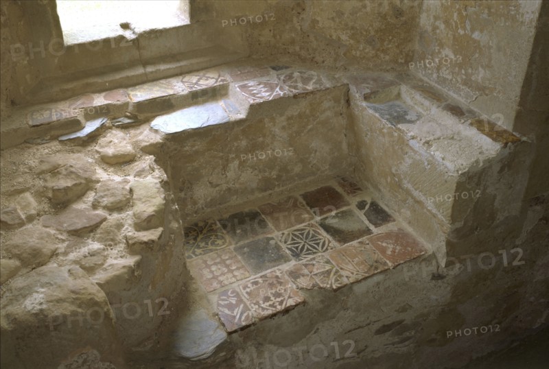 Window seat at Cleeve Abbey, Somerset, 1999