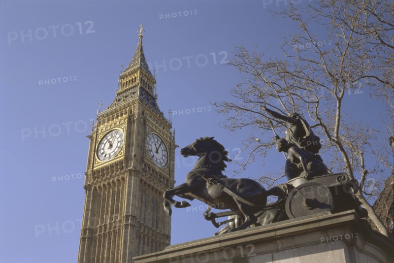 Big Ben, the Palace of Westminster, London, 2000
