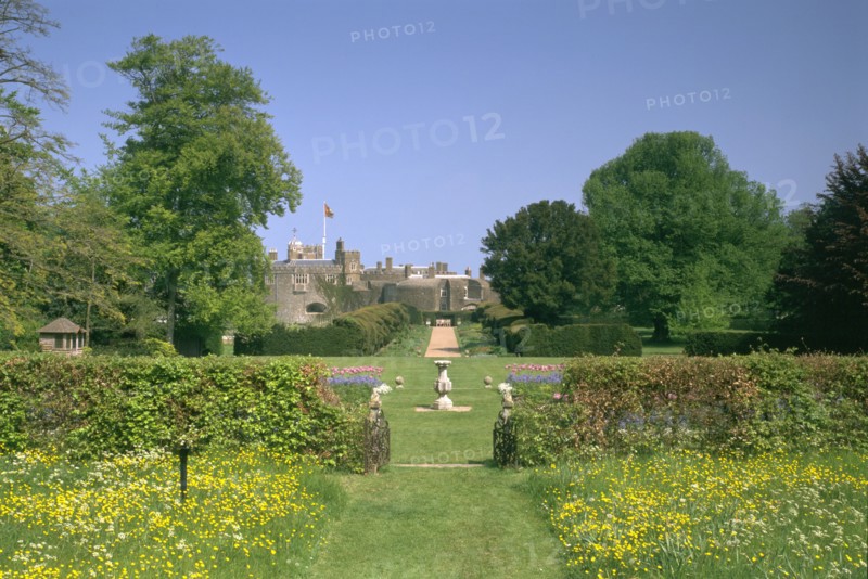 Walmer Castle and gardens, Deal, Kent, 1998
