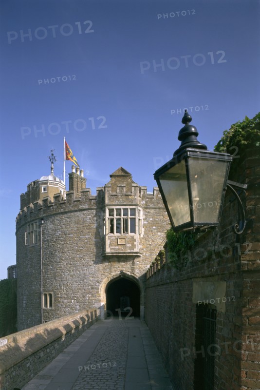The gatehouse bastion of Walmer Castle, Deal, Kent, 1998