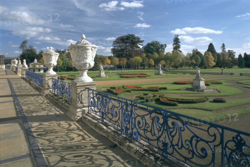 The parterre at Wrest Park, Bedfordshire, 1996