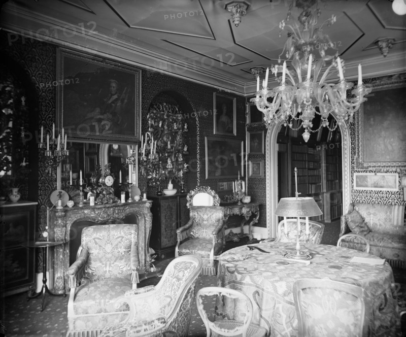 Ballroom at Holland House, Kensington, London, pre 1890