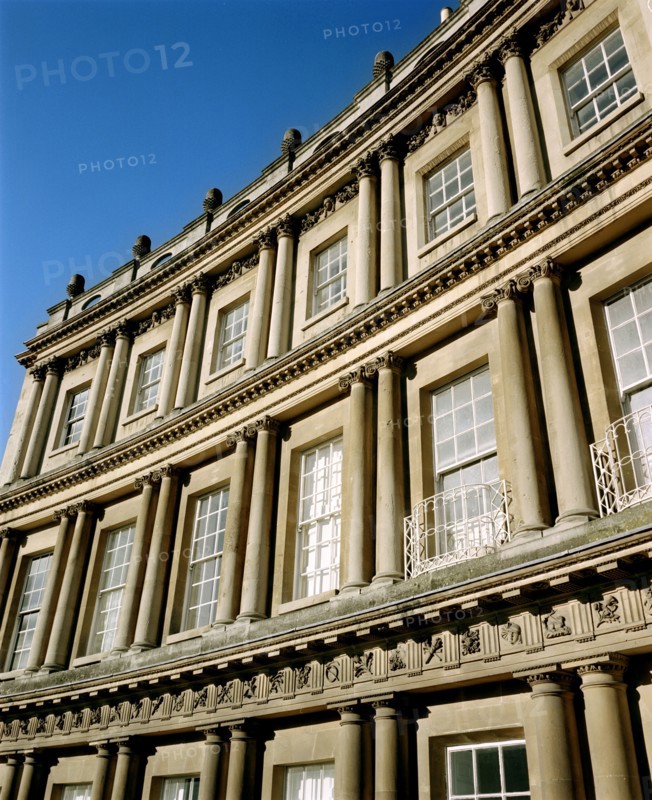 Detail of the Circus, Bath, Avon, 2000