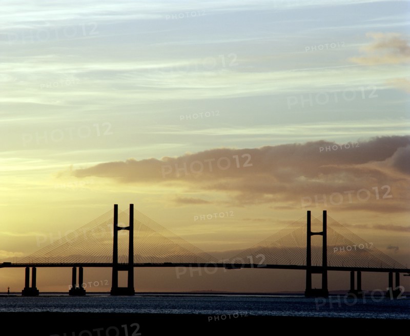 The new Severn Bridge, Pilning, Avon, 2001