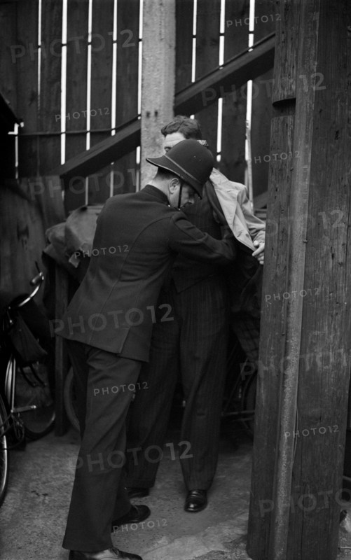 Search by a policeman, c1945-c1965