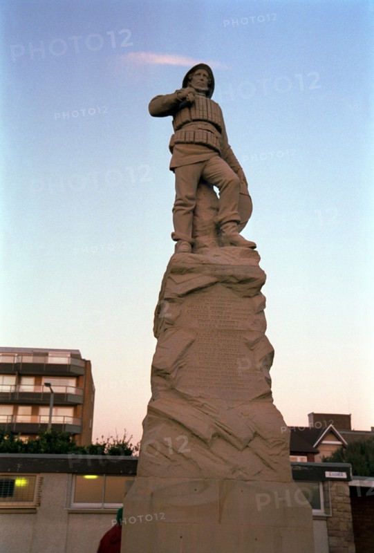 Lifeboat memorial, Lytham St Anne's, Lancashire, 1999