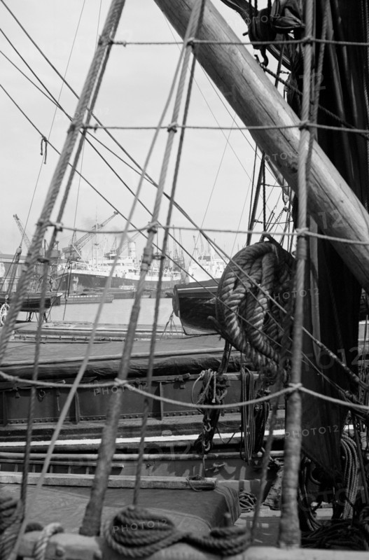 Shipping in the King George V Docks, London, c1945-c1965