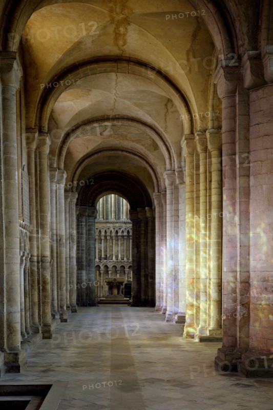 Lighting effect in St John's Church, Finchingfield, Essex, c1965-c1969