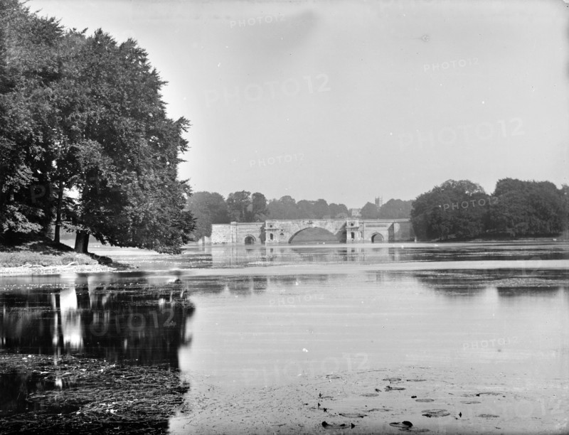 Blenheim Palace Grand Bridge, Woodstock, Oxfordshire, c1860-c1922