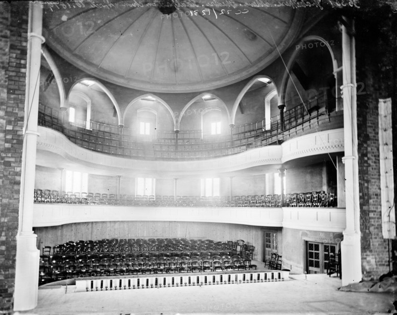 Interior of the Shakespeare Memorial Theatre, Stratford upon Avon, Warwickshire, c1860-c1922