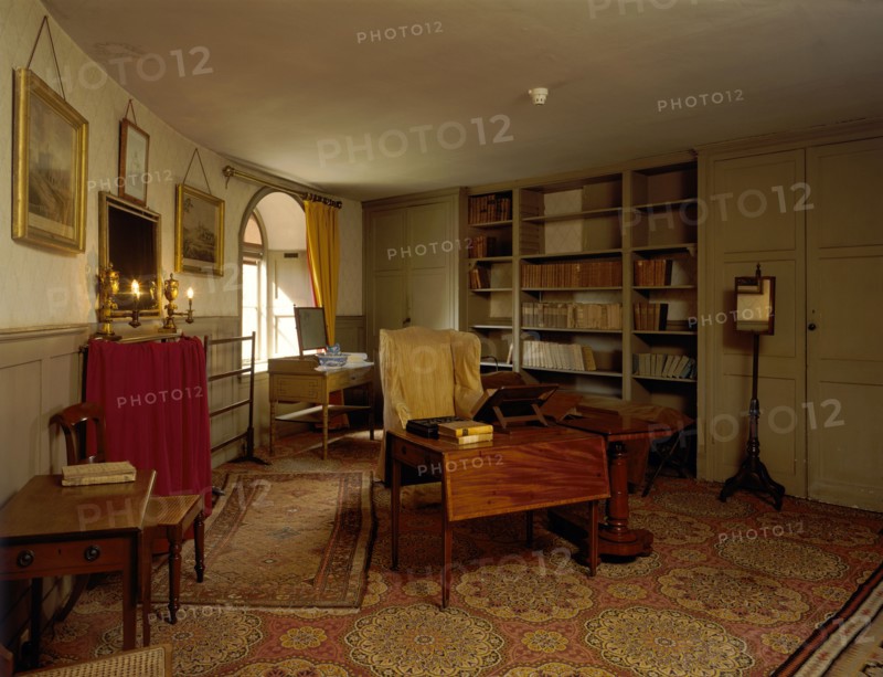 Duke of Wellington's bedroom, Walmer Castle, Deal, Kent, 1991