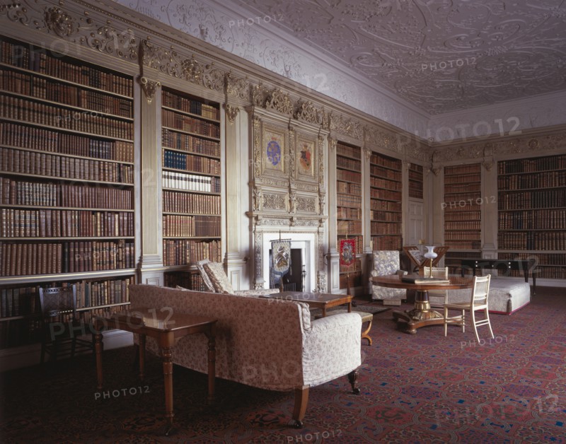 The Library, Audley End House, Essex, 1996