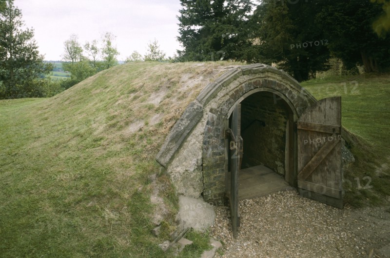 The ice house, Battle Abbey, East Sussex, 1998