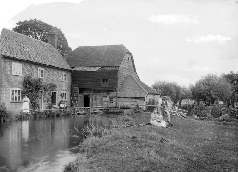 Charney Bassett Mill, Charney Bassett, Oxfordshire, c1900