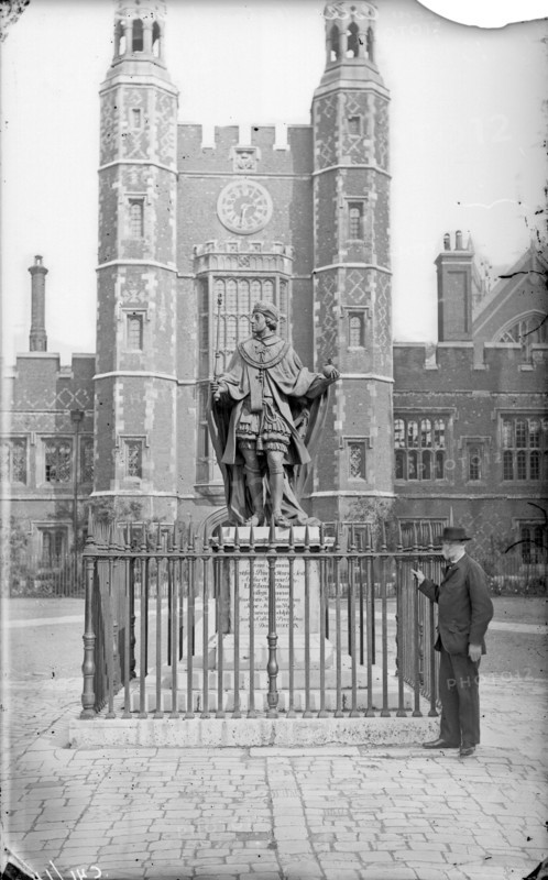 Statue of King Henry VI, Eton College, Berkshire, c1860-c1922