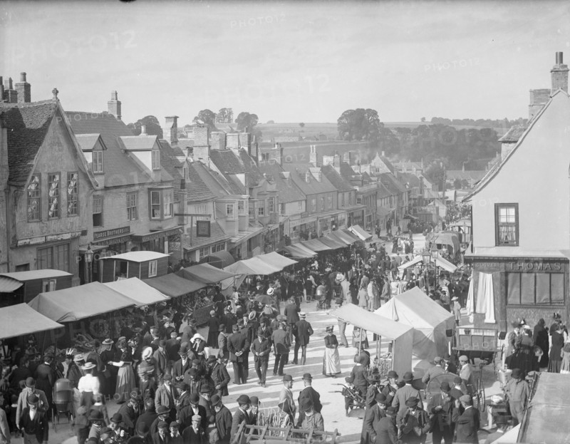 High Street, Burford, Oxfordshire, 1895